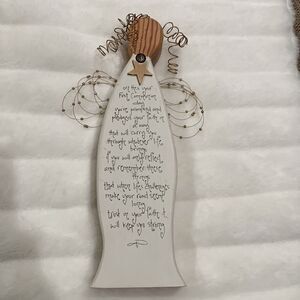 Angel Blessings First Communion Wooden Angel